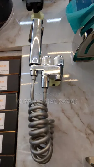 Silver Bidet + Angle Valve