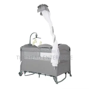 Playpen Bed Foldable Affordable With Mosquito Net