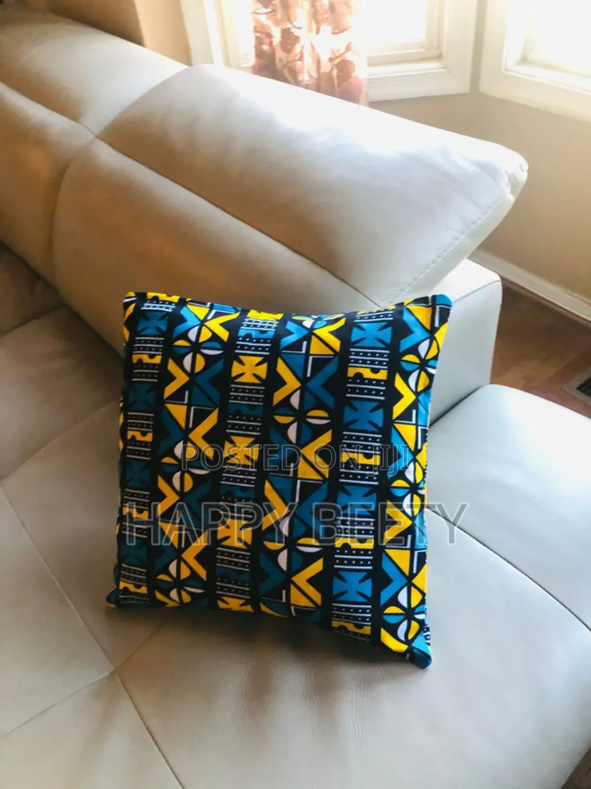 Ankara Print Throw Pillows