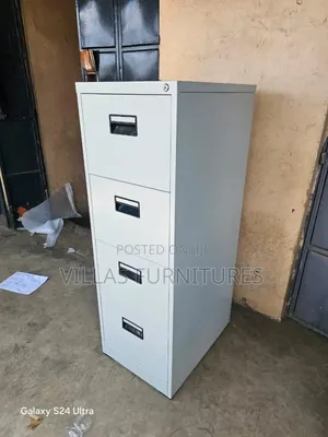 4 Drawer Office Storage Cabinet -Secure Spacious