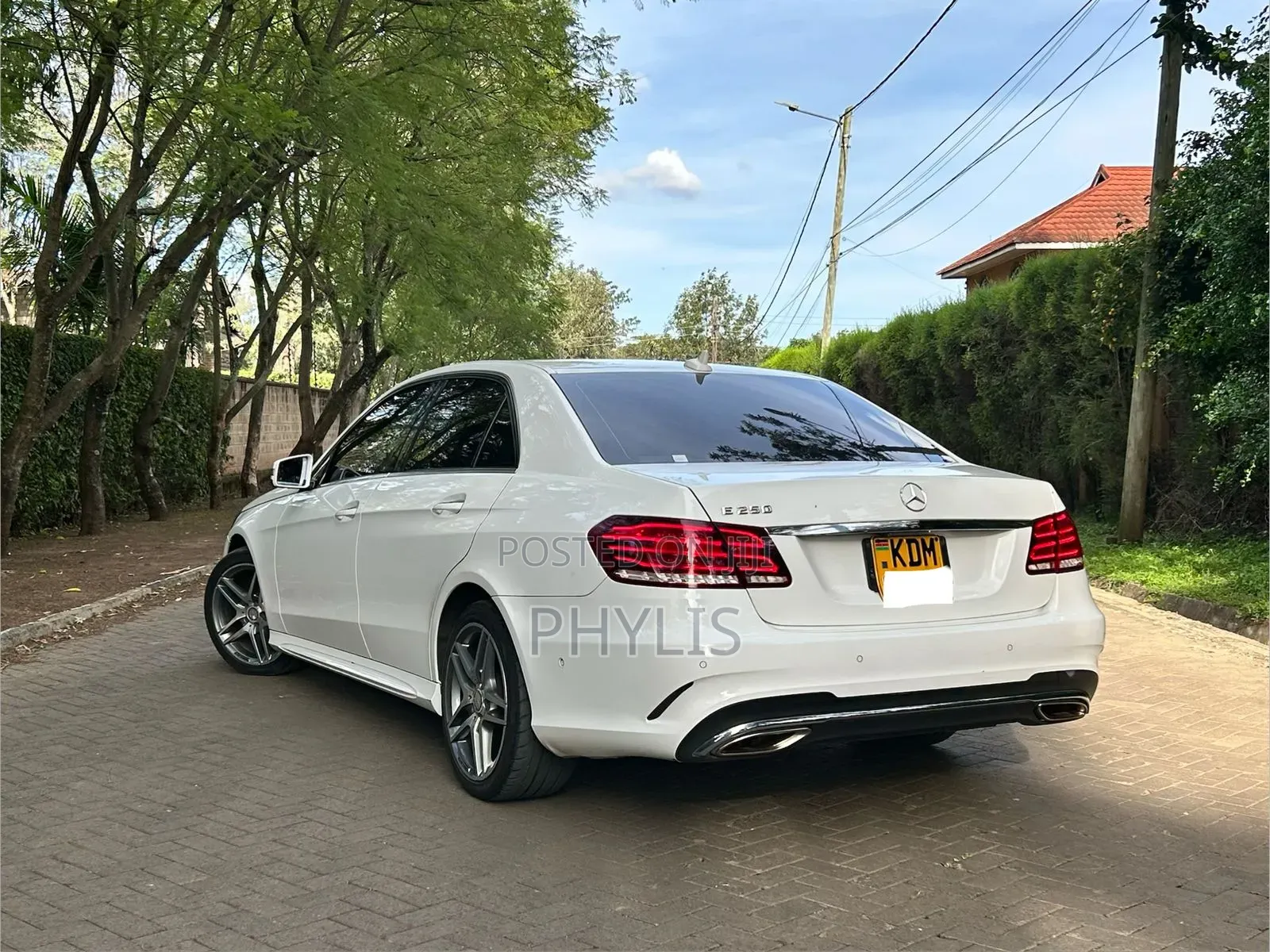 Mercedes-Benz E250 2016 White