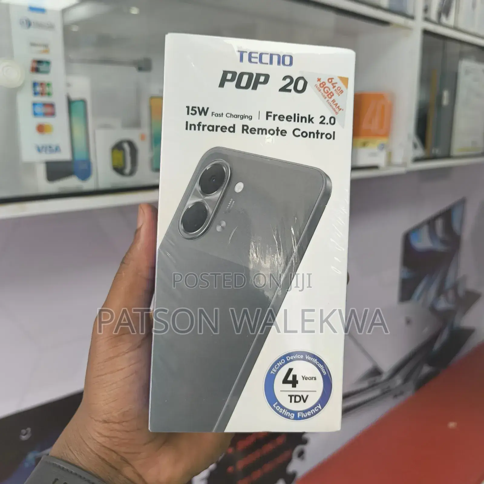 New Tecno Pop 20 128 GB