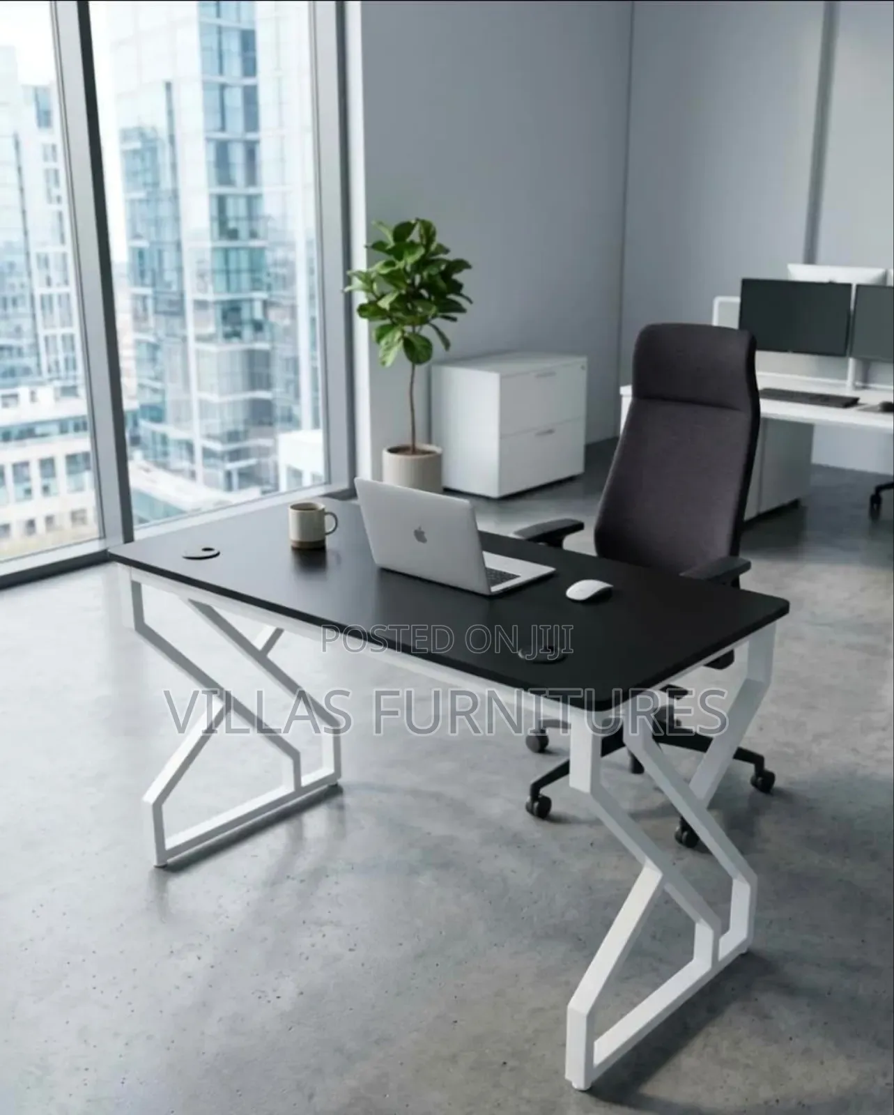 Worktop/Metallic Study Table