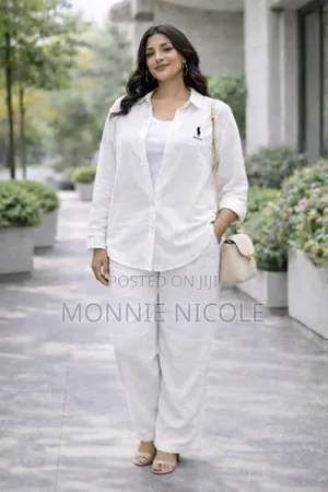 Ladies Linen 2pc Set