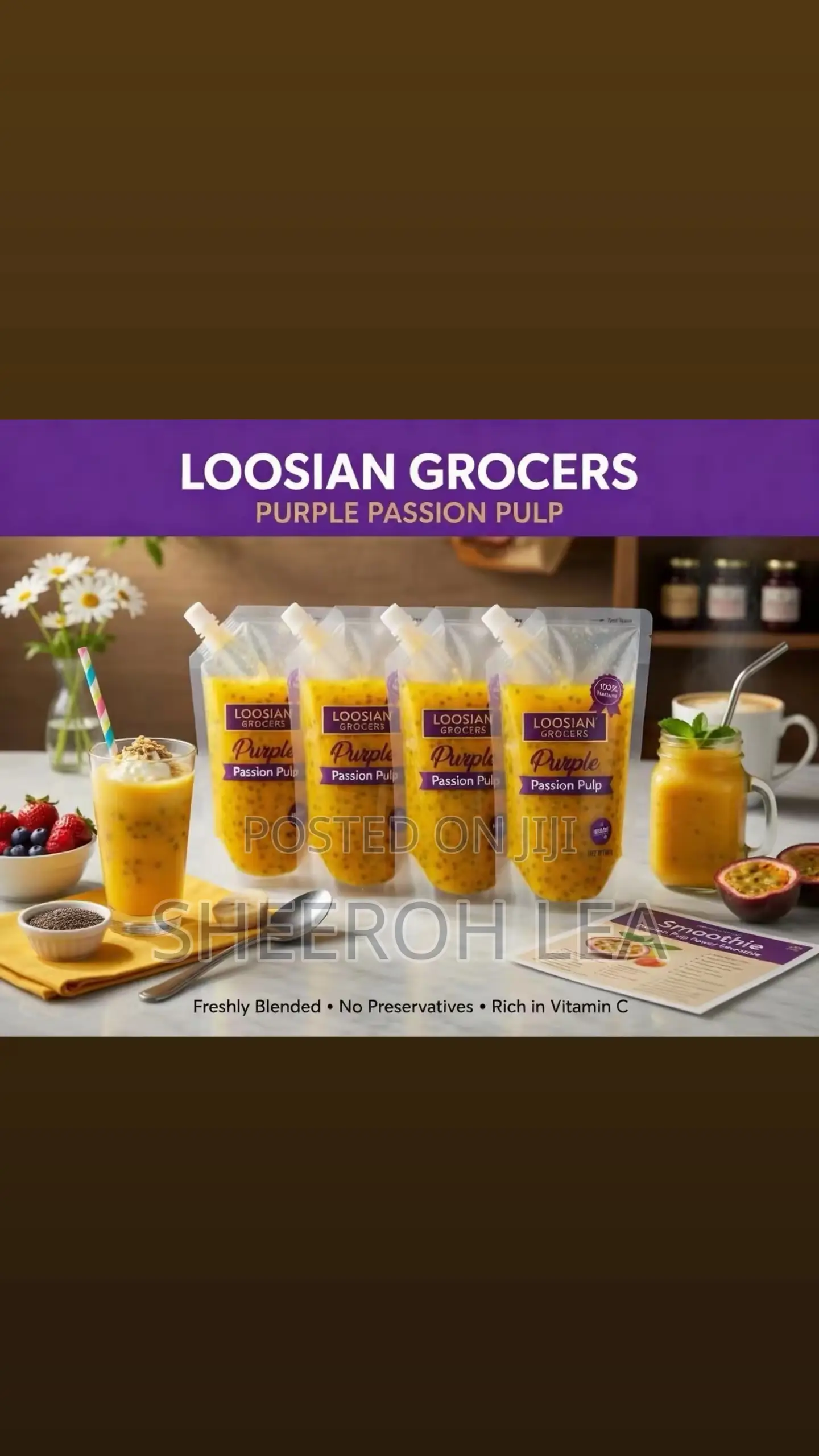 Purple Passion Fruit Pulp