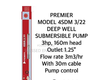 New Arrival Premier 3hp Deep Well Submersible Pump