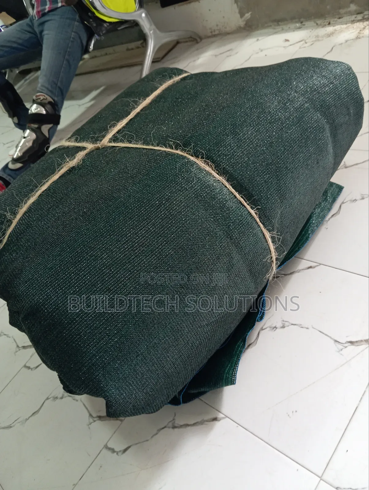 Durable Dark Green 90% Privacy Barrier Net