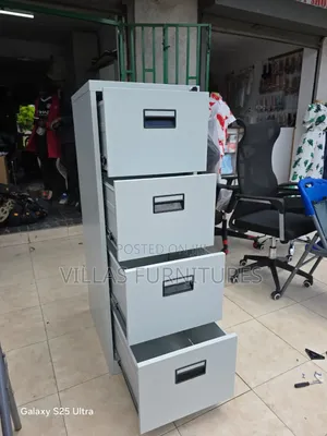 Security Storage Stationary File Cabinet