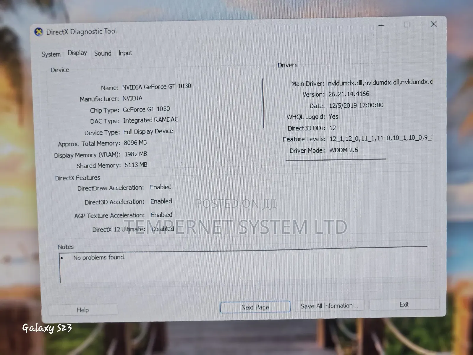 Desktop Computer Asus 16GB Intel Core i7 SSHD+SSD 512GB