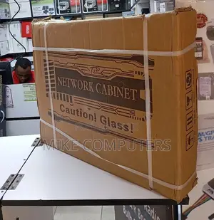 Brand New 6 U Cabinet Deep Data Cabinet Reversible Front Door