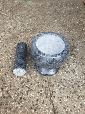 Stone Mortar and Pestle