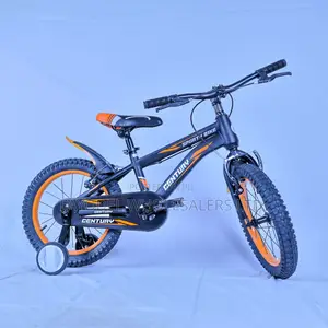 Century Size 16 Kids Bike – Black Orange