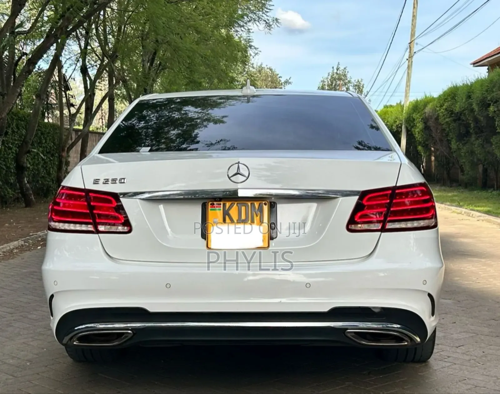Mercedes-Benz E250 2016 White