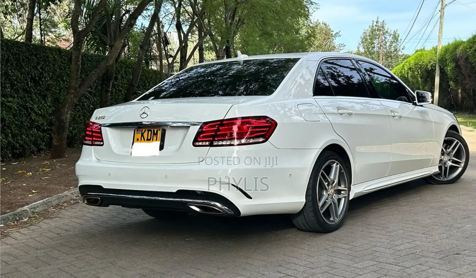 Mercedes-Benz E250 2016 White