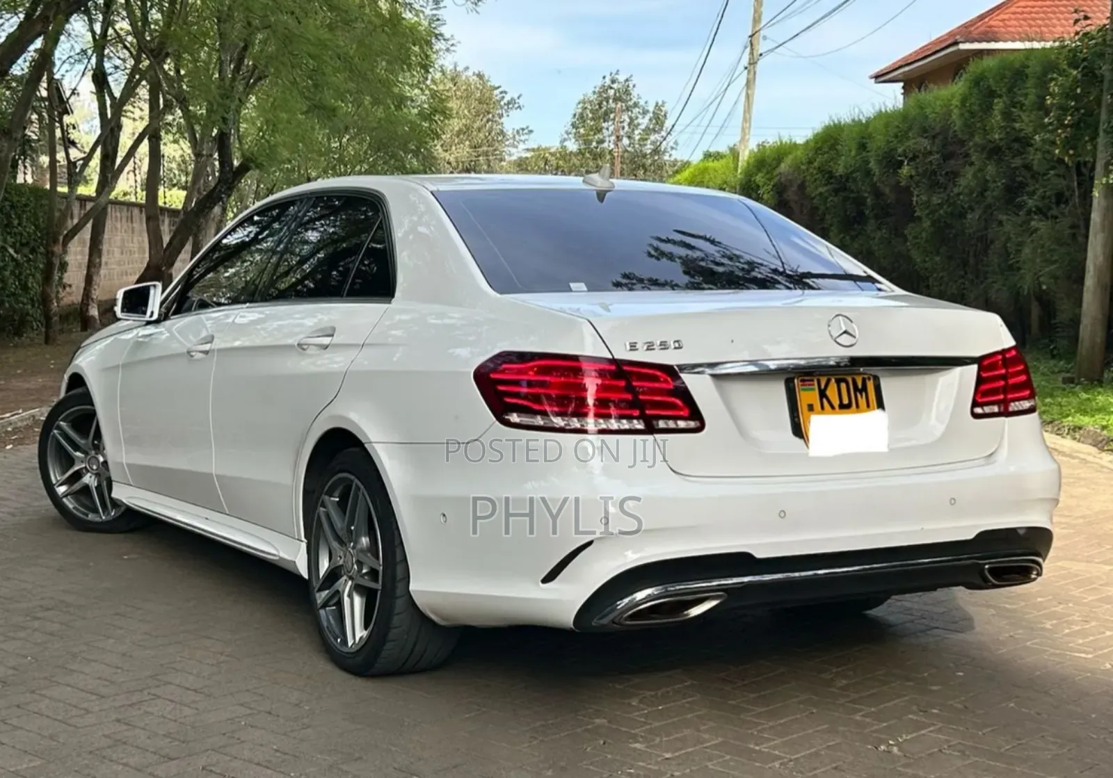 Mercedes-Benz E250 2016 White