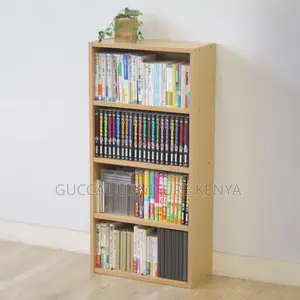 Home Office Open Storage Custom Bookshelf