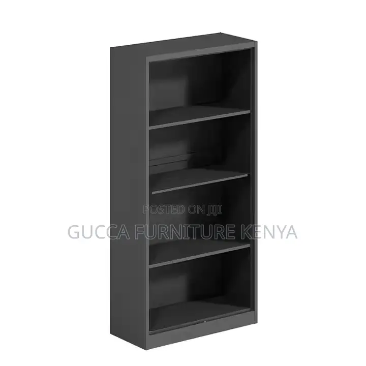 Home Office Open Storage Custom Bookshelf