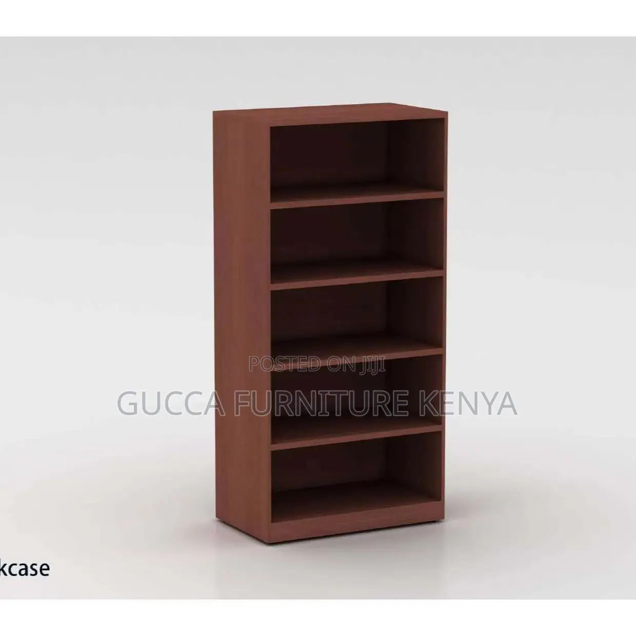 Home Office Open Storage Custom Bookshelf