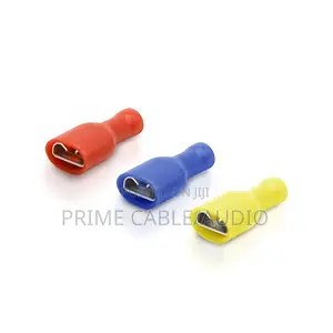 Fully Insulated Female Terminal Lugs (1.5–2.5mm) Yellow Blue