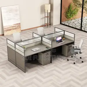 Workstations; Four Users Intregrated Workstation for Office Works