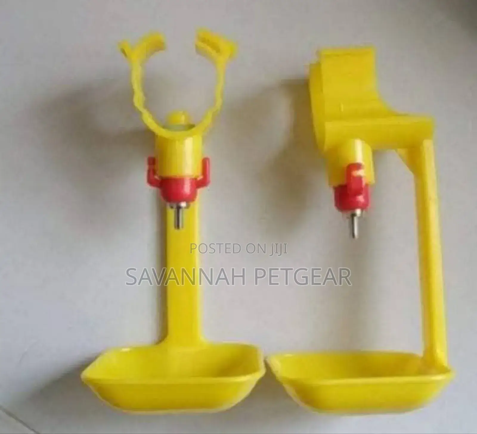 J Type Automatic Chicken Nipple Drinker With Square Drip Cup
