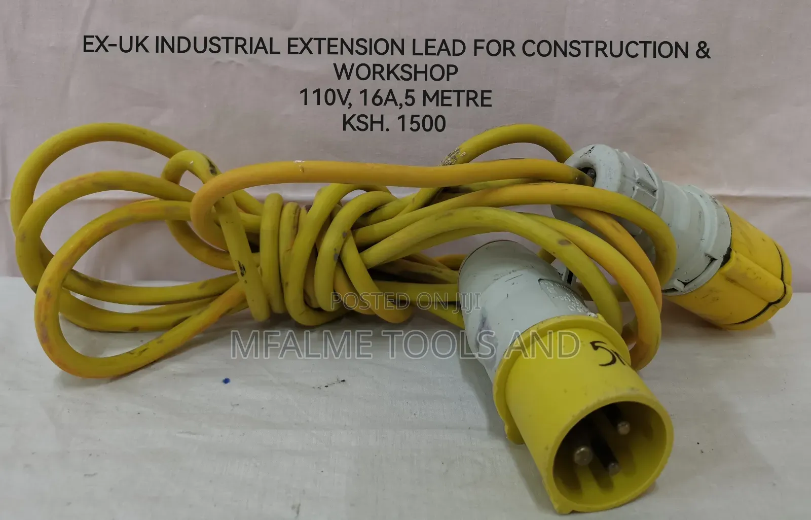 110v Industrial Extension Lead