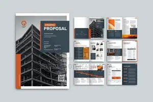 Modern Business Proposal And Annual Report Design