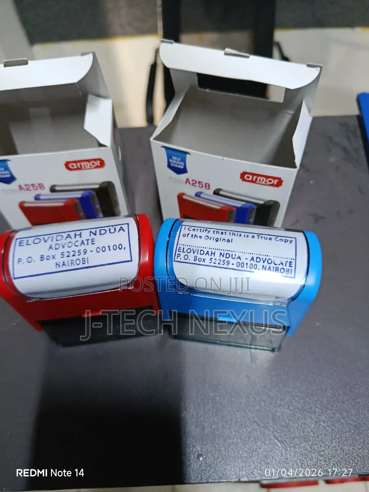 Urgent Stamp Making Nairobi CBD