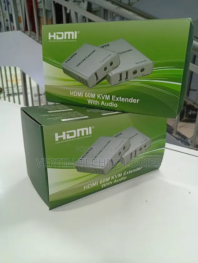 Usb KVM Hdmi Extender With 1080p R/L Audio Ethernet Cable