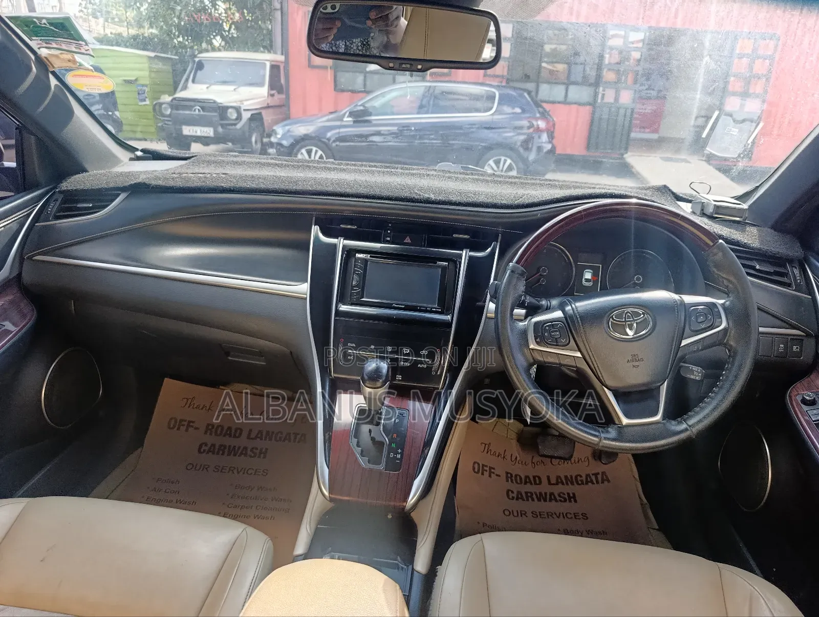 Toyota Harrier 2014 White