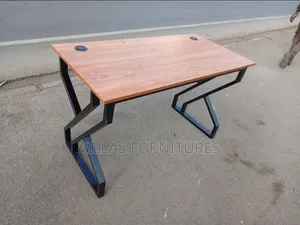 Royal Tick MDF Board Metal Study Desk
