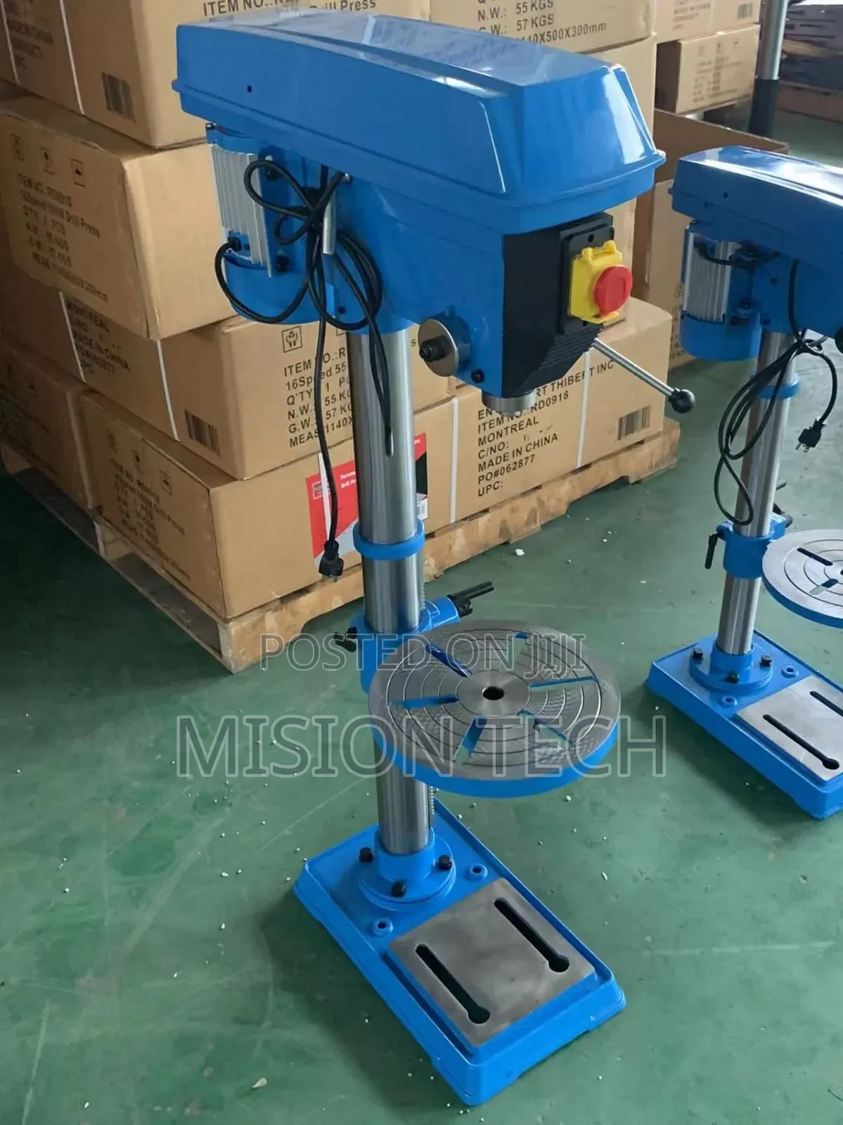 Drill Press 16mm Ryobi
16-Speed Settings for Drilling 