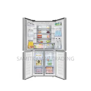 Hisense Ref560dr 4-Doors Premium Side by Side Fridge 579l
