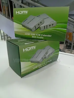 60m Hdmi Extender With Audio-Fast and Simple Plug and Play.