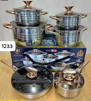 Kaisa Villa Induction Sufuria/Stainless Steel Induction Cookware Set