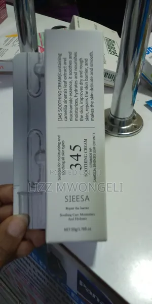 Sieesa 345 Soothing, Repair And Moisturizing Cream