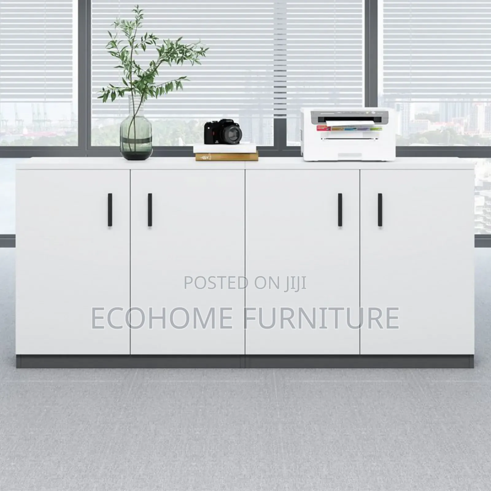 4 Door Office Storage Credenza