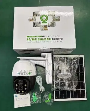 New V380 Single Lens 4g Solar PTZ Camera