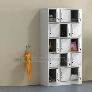 15 Locker Office Filing Cabinet