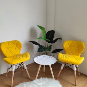Eames Morden Leather Seat-Yellow