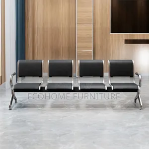 4 Seater Office Waiting Bench