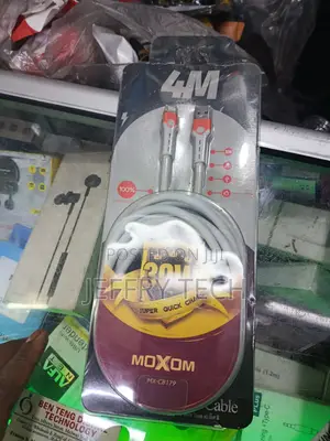 Moxom Lightning 30w Fast Charging Data Cable 4-Meter