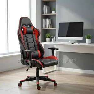 Black Red Computer Gaming Chair