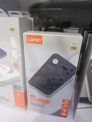 Ldnio Sc3412 Extension Power Socket With Usb Ports