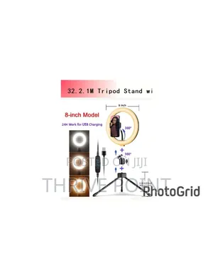 8 Inches Tripod Stand Ringlight