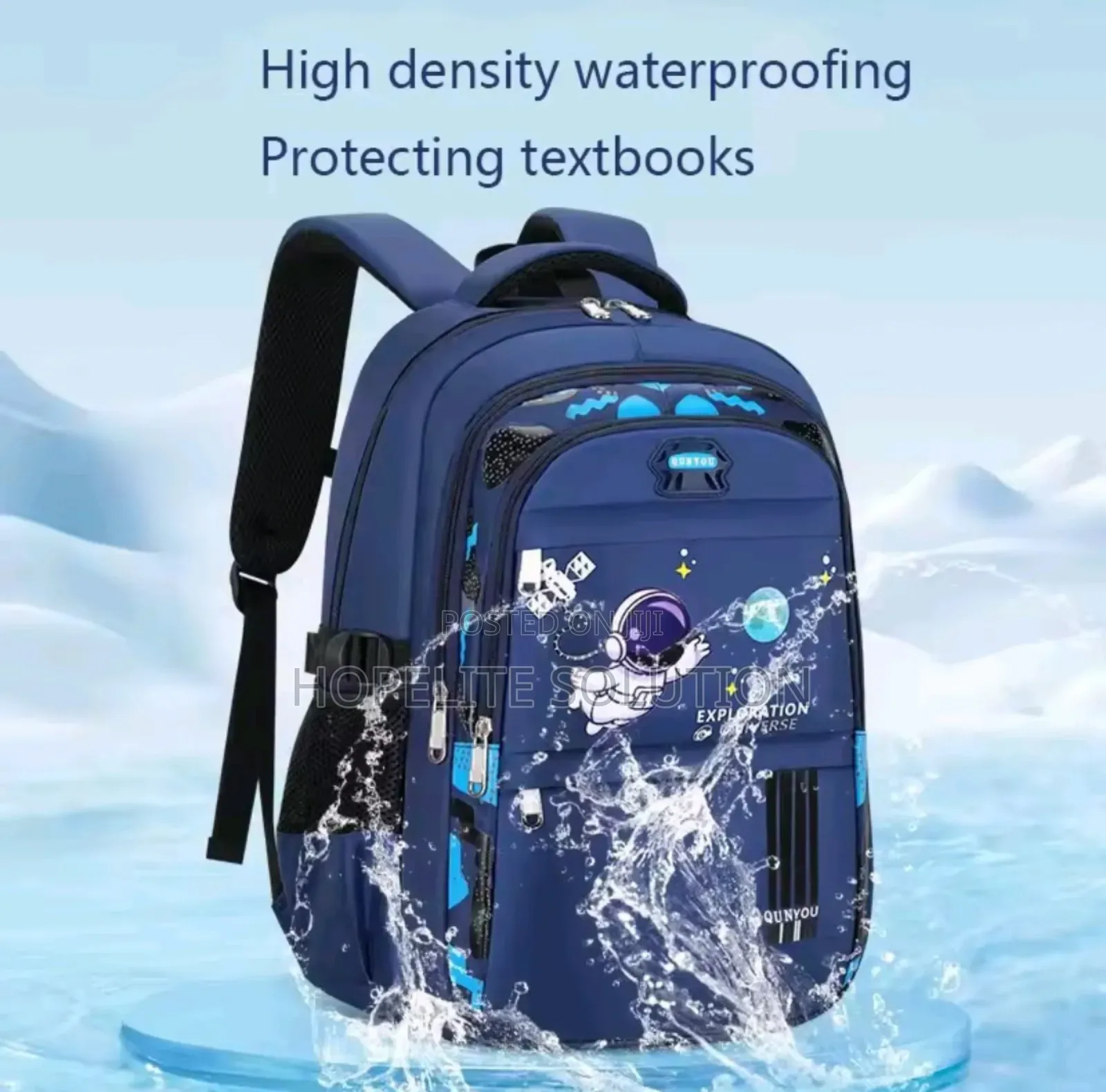 Waterproof Quality Children School Bag