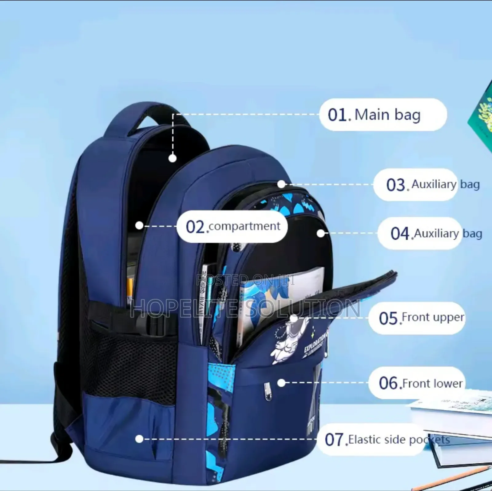 Waterproof Quality Children School Bag