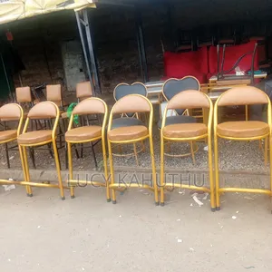 Quiver Brown Chairs With Powder Coated Finish