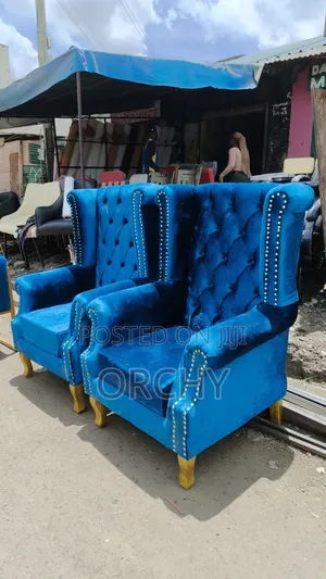 Turquoise Blue Queen Chair/ Pedicure Seats/ King Chair