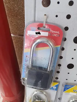 70mm Hardened Steel Padlock Designed for High-Security Applications.